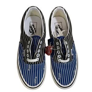 NWT VANS Era 95 DX Sneaker Anaheim Factory OG Stripe Blue Black White M6.5 W8.0